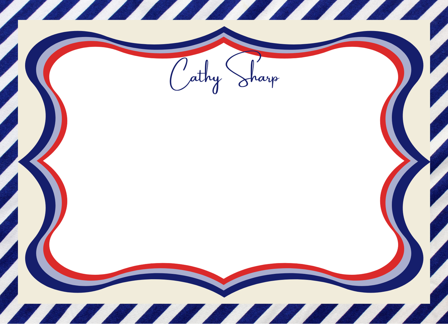 Paris Note Card