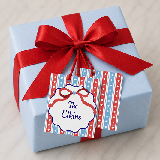 Stars & Stripes Gift Tag