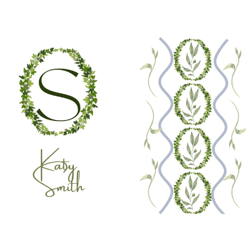 Green Wreath Gift Tag