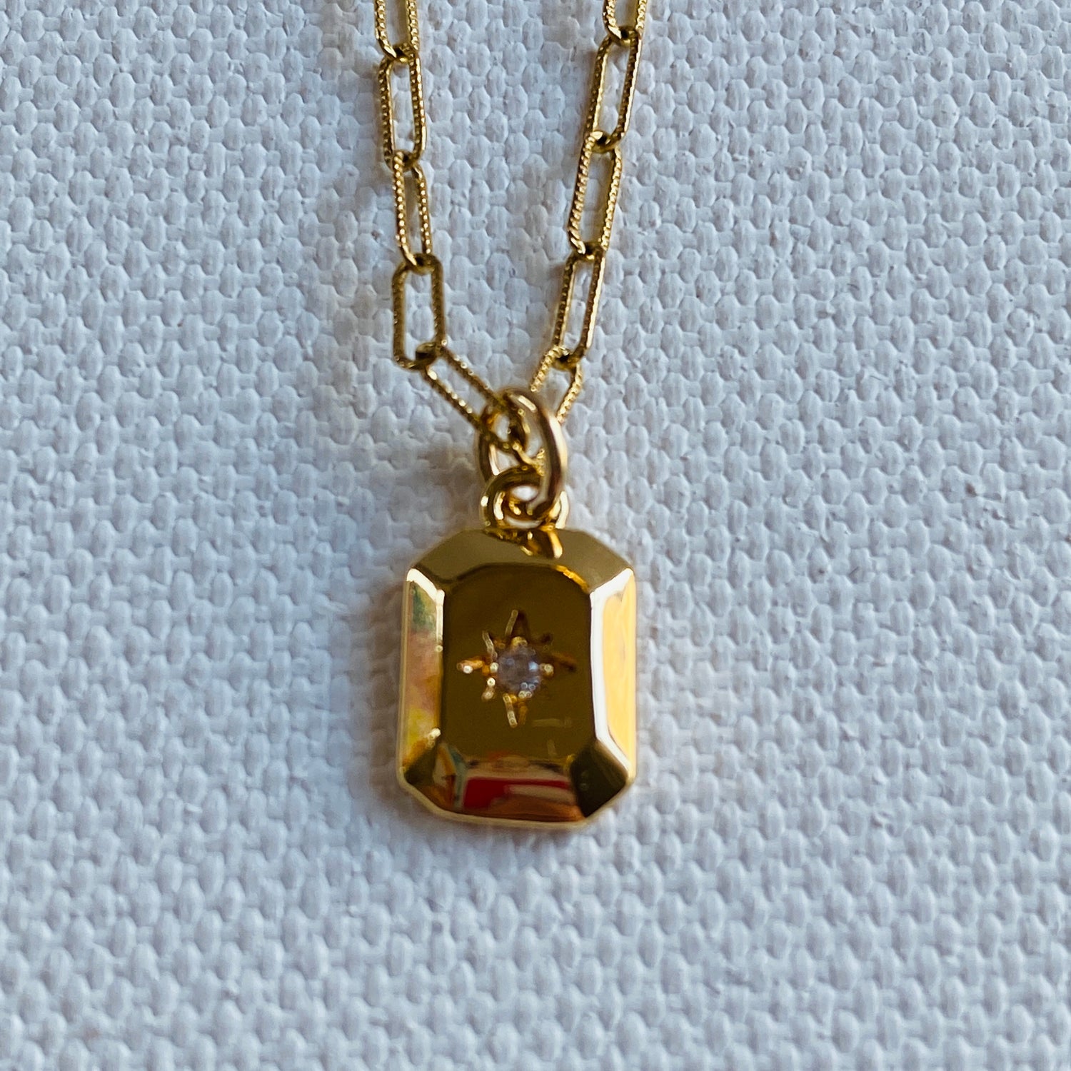 Gold, Delicate, Pendant, Charm, Star, Necklace
