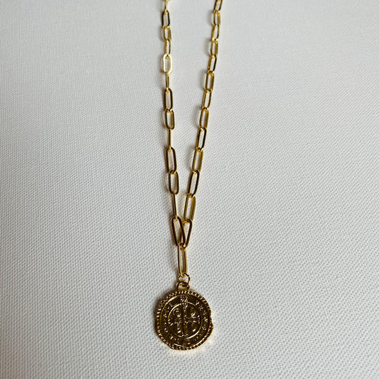 Gold, Beaded, Crystal, Lariat, Toggle, Long Necklace