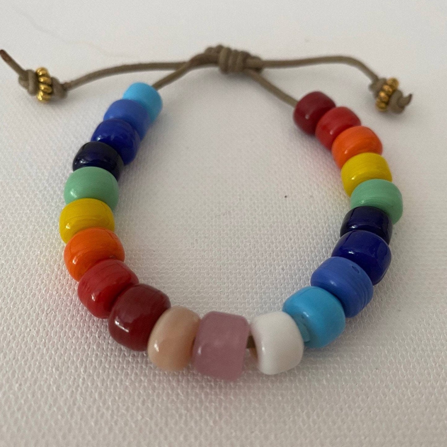 Rainbow Forte Beaded Bracelet
